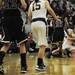 Saline senior Melissa Needham steals the ball on an inbound pass in the final minute of regulation during the game against Woodhaven on Tuesday, March 5. Daniel Brenner I AnnArbor.com